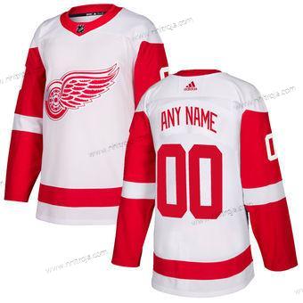 Adidas Herrar Detroit Red Wings Skräddarsydda Vit Autentisk Tröjor