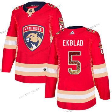 Adidas Herrar Florida Panthers #5 Aaron Ekblad Röd Tröjor