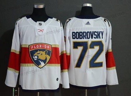 Adidas Herrar Florida Panthers 72 Sergei Bobrovsky Vit Tröjor