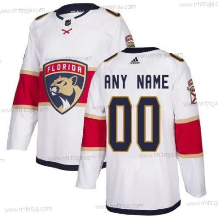 Adidas Herrar Florida Panthers Skräddarsydda NHL Autentisk Vit Tröjor