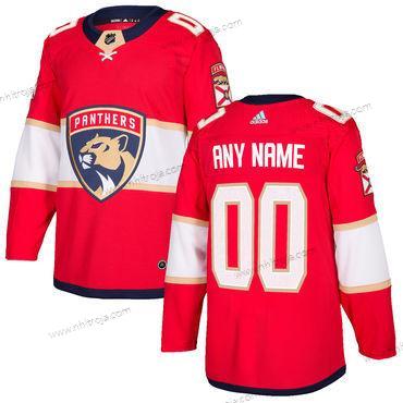 Adidas Herrar Florida Panthers Skräddarsydda Röd 2017-2018 Hockey Hemma Tröjor