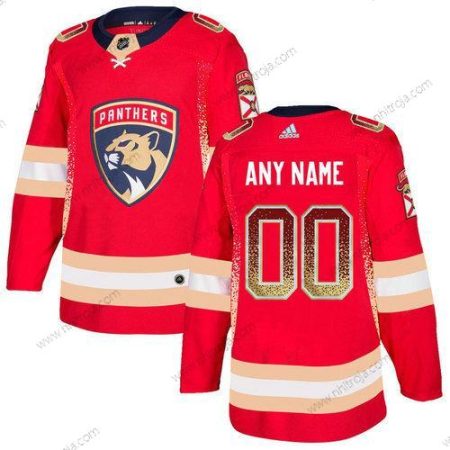 Adidas Herrar Florida Panthers Skräddarsydda Röd Tröjor