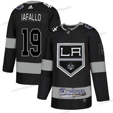 Adidas Herrar La Los Angeles Kings With Dodgers 19 Alex Iafallo Svart Tröjor