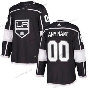 Adidas Herrar Los Angeles Kings Skräddarsydda 2017-2018 Svart Hockey Tröjor