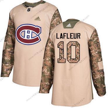 Adidas Herrar Montreal Canadiens #10 Guy Lafleur Camo Autentisk 2017 Veterans Day Stitched NHL Tröjor