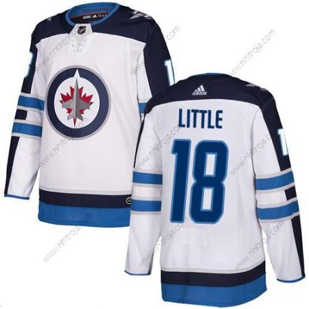 Adidas Herrar NHL Winnipeg Jets #18 Bryan Vit Autentisk Borta Tröjor