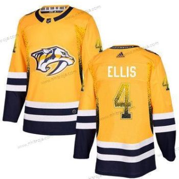 Adidas Herrar Nashville Predators #4 Ryan Ellis Guld Tröjor