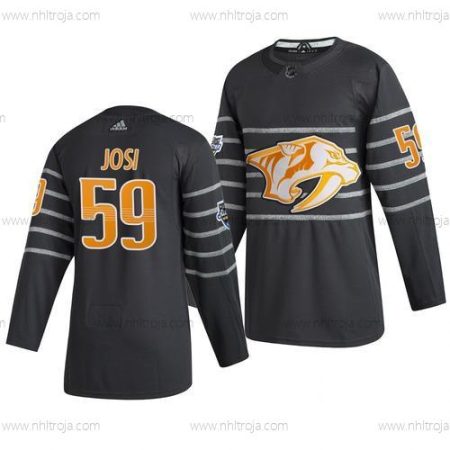 Adidas Herrar Nashville Predators #59 Roman Josi Grå 2020 NHL All-Star Game Tröjor