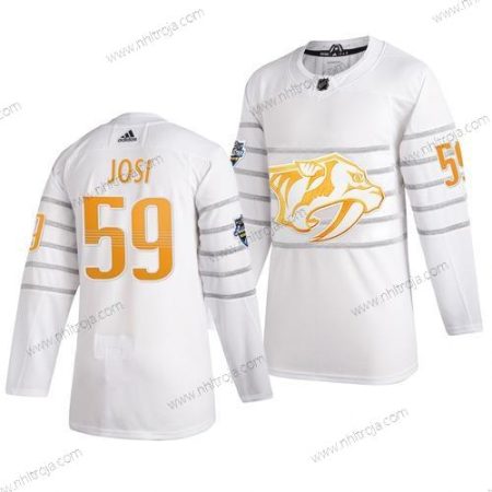 Adidas Herrar Nashville Predators #59 Roman Josi Vit 2020 NHL All-Star Game Tröjor