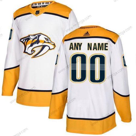 Adidas Herrar Nashville Predators Skräddarsydda NHL Autentisk Vit Tröjor