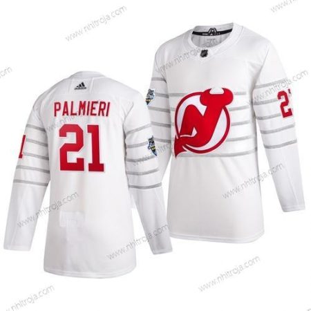 Adidas Herrar New Jersey Devils #21 Kyle Palmieri Grå 2020 NHL All-Star Game Tröjor