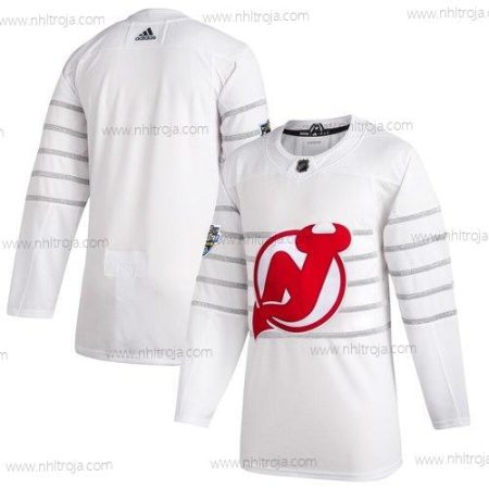 Adidas Herrar New Jersey Devils Blank Vit 2020 NHL All-Star Game Tröjor