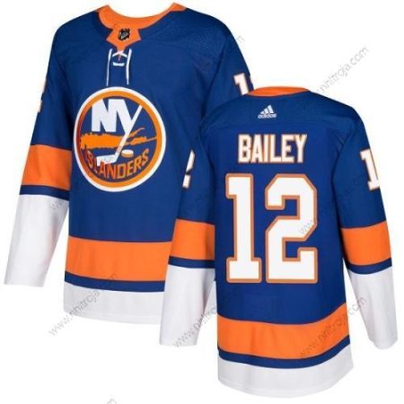 Adidas Herrar New York Islanders #12 Josh Bailey Royal Blå Autentisk Stitched NHL Hemma Tröjor