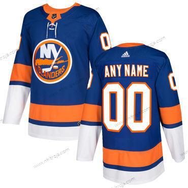 Adidas Herrar New York Islanders Skräddarsydda Blå Hockey Stitched NHL Hemma Tröjor