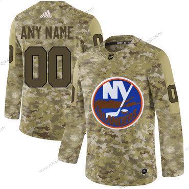 Adidas Herrar New York Islanders Skräddarsydda Camo Tröjor