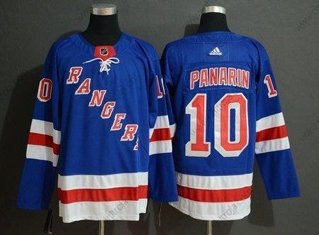 Adidas Herrar New York Rangers 10 Artemi Panarin Blå Tröjor