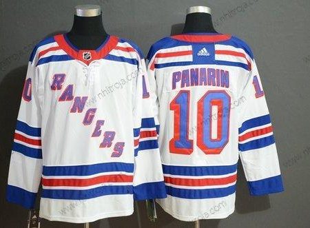 Adidas Herrar New York Rangers 10 Artemi Panarin Vit Tröjor