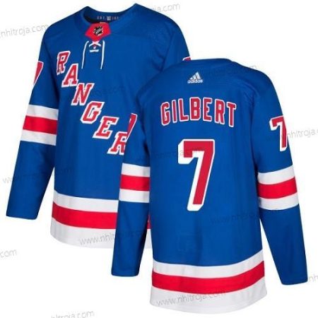 Adidas Herrar New York Rangers #7 Rod Gilbert Royal Blå Autentisk Stitched NHL Hemma Tröjor