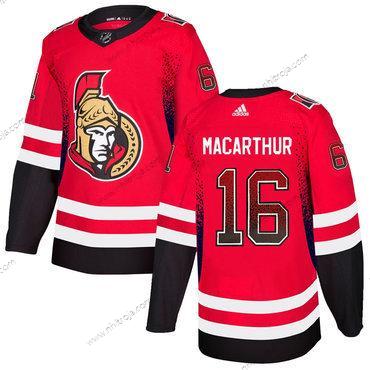 Adidas Herrar Ottawa Senators #16 Clarke Macarthur Röd Tröjor