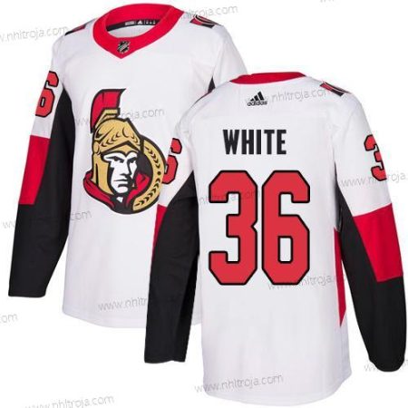 Adidas Herrar Ottawa Senators #36 Colin Vit Autentisk NHL Borta Tröjor