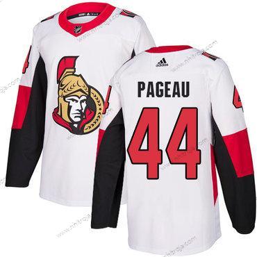 Adidas Herrar Ottawa Senators #44 Jean-Gabriel Pageau Autentisk Vit NHL Borta Tröjor