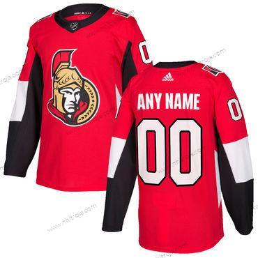 Adidas Herrar Ottawa Senators Skräddarsydda Röd Stitched 2017-2018 NHL Tröjor