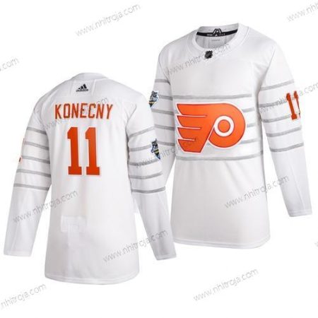 Adidas Herrar Philadelphia Flyers #11 Travis Konecny Vit 2020 NHL All-Star Game Tröjor