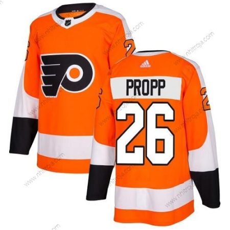 Adidas Herrar Philadelphia Flyers #26 Brian Propp Orange Autentisk Stitched NHL Hemma Tröjor