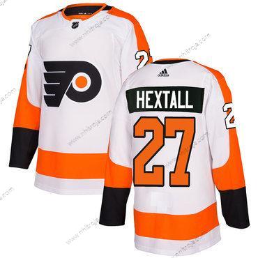 Adidas Herrar Philadelphia Flyers #27 Ron Hextall Vit Autentisk Stitched NHL Tröjor