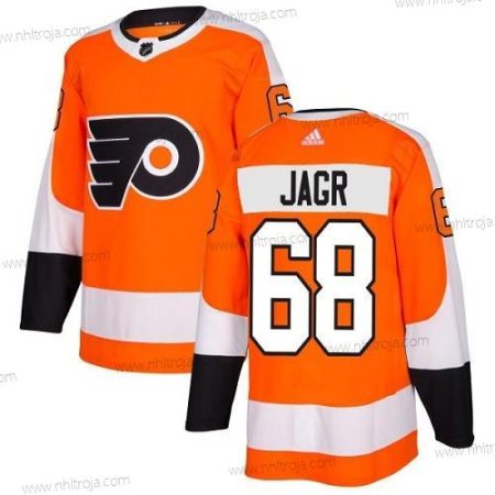 Adidas Herrar Philadelphia Flyers #68 Jaromir Jagr Orange Autentisk Stitched NHL Hemma Tröjor