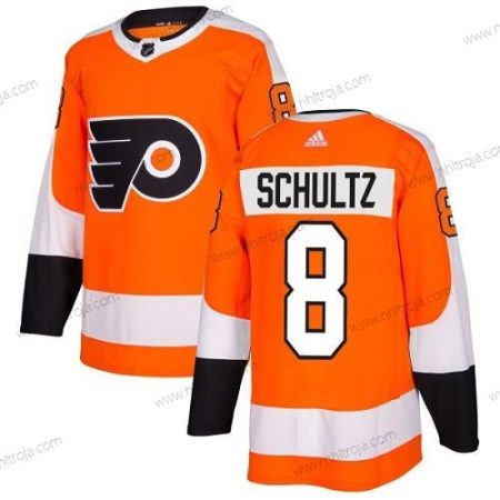 Adidas Herrar Philadelphia Flyers #8 Dave Schultz Orange Autentisk Stitched NHL Hemma Tröjor