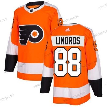 Adidas Herrar Philadelphia Flyers #88 Eric Lindros Orange Autentisk Stitched NHL Hemma Tröjor