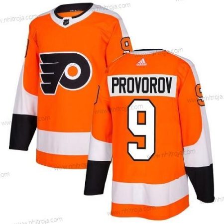 Adidas Herrar Philadelphia Flyers #9 Ivan Provorov Orange Autentisk Stitched NHL Hemma Tröjor