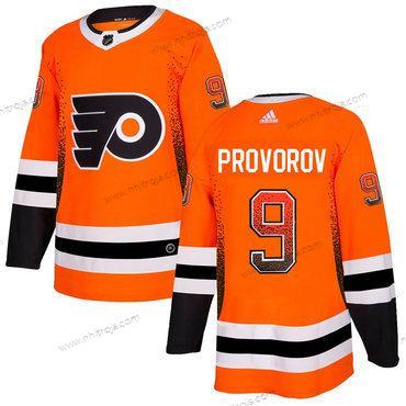 Adidas Herrar Philadelphia Flyers #9 Ivan Provorov Orange Tröjor