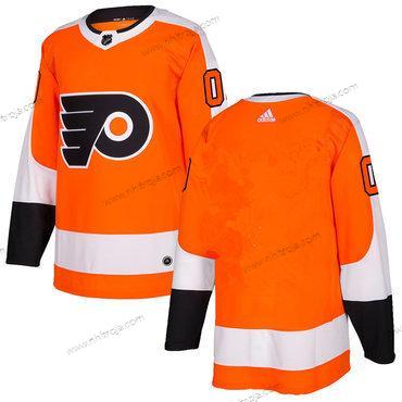 Adidas Herrar Philadelphia Flyers Blank Orange Autentisk Stitched NHL Hemma Tröjor