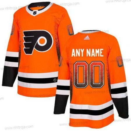 Adidas Herrar Philadelphia Flyers Skräddarsydda Orange Tröjor