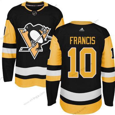 Adidas Herrar Pittsburgh Penguins #10 Ron Francis Svart Alternativ Autentisk Stitched NHL Tröjor