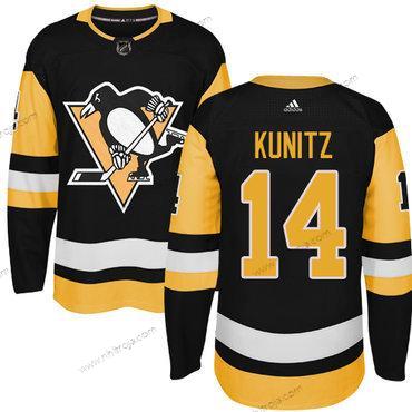 Adidas Herrar Pittsburgh Penguins #14 Chris Kunitz Svart Alternativ Autentisk Stitched NHL Tröjor