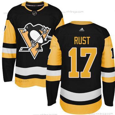 Adidas Herrar Pittsburgh Penguins #17 Bryan Rust Svart Alternativ Autentisk Stitched NHL Tröjor