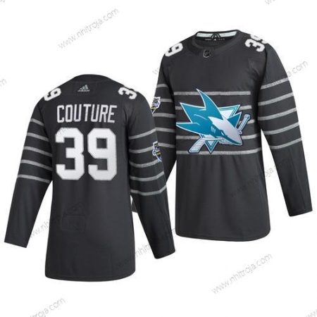 Adidas Herrar San Jose Sharks #39 Logan Couture Grå 2020 NHL All-Star Game Tröjor