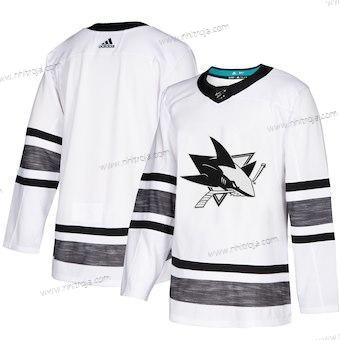 Adidas Herrar San Jose Sharks Vit 2019 NHL All-Star Game Tröjor