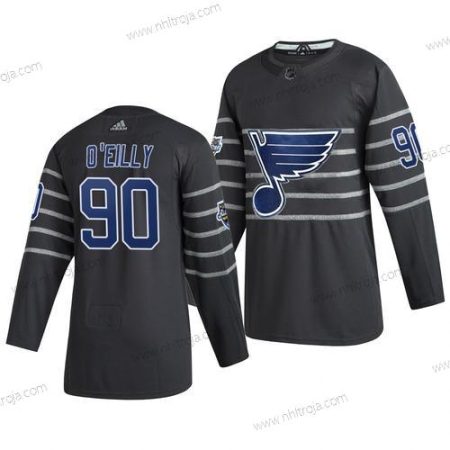 Adidas Herrar St. Louis Blues #90 Ryan O’Reilly Grå 2020 NHL All-Star Game Tröjor