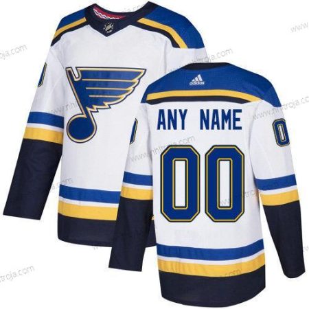 Adidas Herrar St. Louis Blues Skräddarsydda NHL Autentisk Vit Tröjor