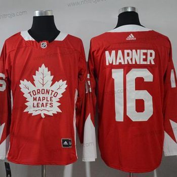 Adidas Herrar Toronto Maple Leafs #16 Mitchell Marner Röd Team Kanada Autentisk Stitched NHL Tröjor