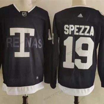 Adidas Herrar Toronto Maple Leafs 19 Jason Spezza Marin 2022 NHL Heritage Klassisk Tröjor