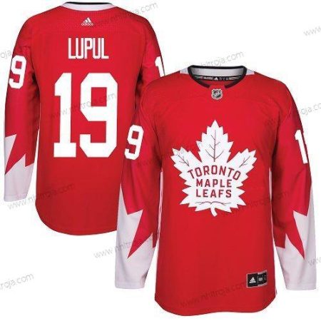 Adidas Herrar Toronto Maple Leafs #19 Joffrey Lupul Röd Team Kanada Autentisk Stitched NHL Tröjor