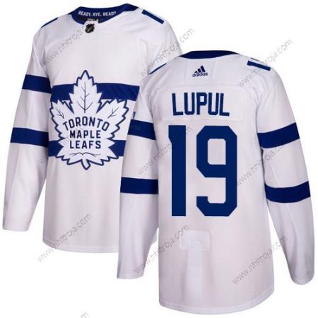 Adidas Herrar Toronto Maple Leafs #19 Joffrey Lupul Vit Autentisk 2018 Stadium Series Stitched NHL Tröjor