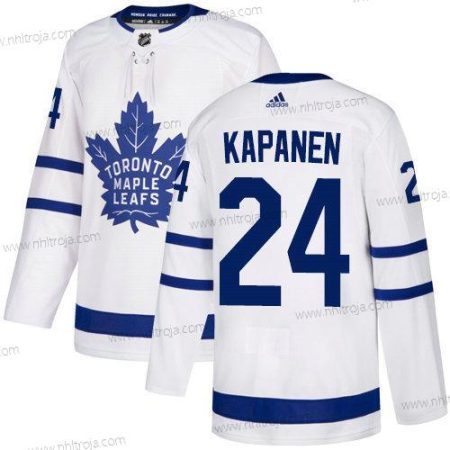 Adidas Herrar Toronto Maple Leafs #24 Kasperi Kapanen Vit Autentisk Borta Tröjor