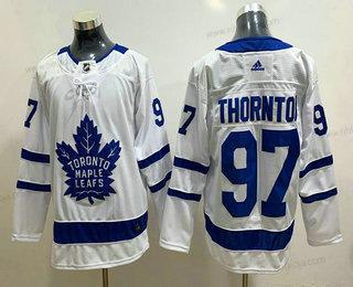 Adidas Herrar Toronto Maple Leafs #34 Joe Thornton Vit Stitched NHL Tröjor