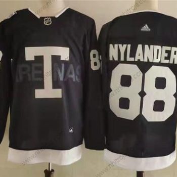 Adidas Herrar Toronto Maple Leafs 88 William Nylander Marin 2022 NHL Heritage Klassisk Tröjor